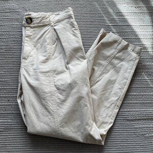 Zara Ankle Length Tan Pants Sz L